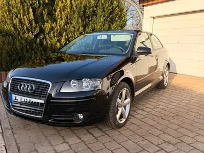 Gebraucht Audi A3 102 PS (75 kW) 2007 Schwarz Kleinwagen