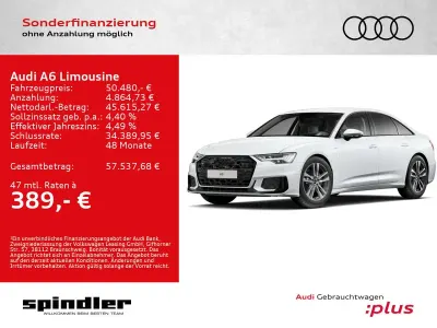 Gebraucht Audi A6 S-Line 204 PS (150 kW) 2025 Gletscherweiß metallic Limousine