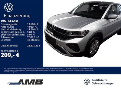 Usata VW T-Cross 95 CV (69 kW) 2025 Argento SUV