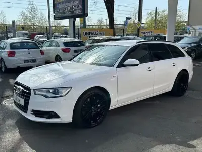 Usata Audi A6 S-Line 313 CV (230 kW) 2012 Bianco Station wagon