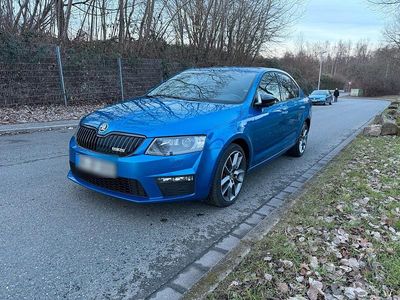 Gebraucht Skoda Octavia vRS 184 PS (135 kW) 2014 Blau Kleinwagen
