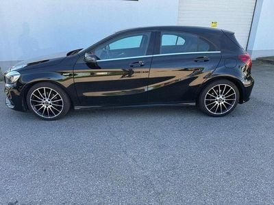 Gebraucht Mercedes A200 AMG line 156 PS (114 kW) 2017 Schwarz Limousine