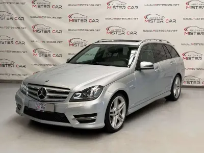 Gebraucht Mercedes C300 AMG line 231 PS (169 kW) 2011 Iridiumsilber Kombi