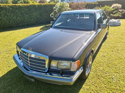 Gebraucht Mercedes 380 SE 204 PS (150 kW) 1985 Schwarz Limousine