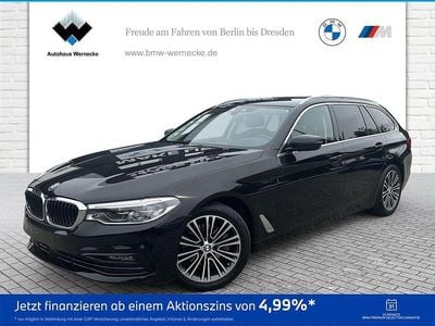 Schwarz ii Gebraucht 2020 BMW 520 Sport Line Kombi | 21.991 € (Fairer Preis)