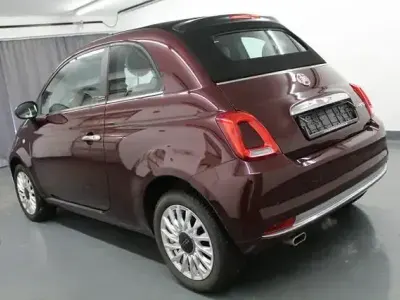 Gebraucht Fiat 500C Dolcevita 69 PS (50 kW) 2021 Opera bordeaux met. Cabrio