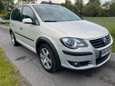 Gebraucht VW Touran Cross 105 PS (77 kW) 2008 Grau Van / Kleinbus