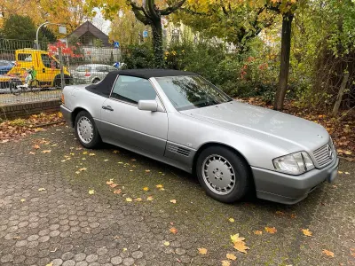 Gebraucht Mercedes SL500 328 PS (241 kW) 1992 Silber Cabrio