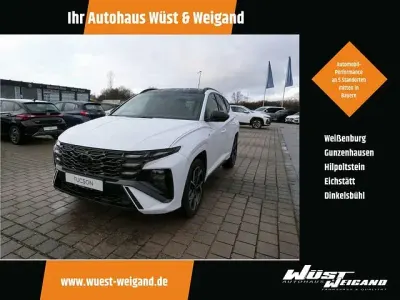 Gebraucht Hyundai Tucson N Line 252 PS (185 kW) 2024 Weiß SUV