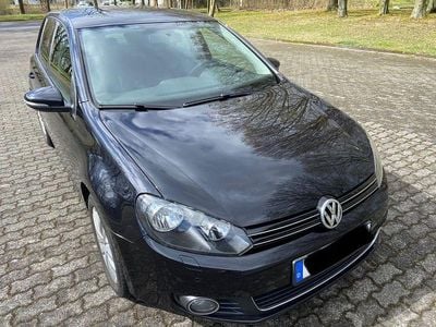 Gebraucht VW Golf VI Highline 122 PS (89 kW) 2010 Schwarz Kleinwagen