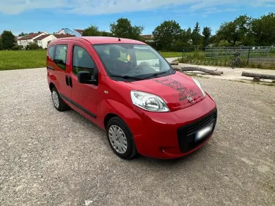 Gebraucht Fiat Qubo Trekking 75 PS (55 kW) 2009 Rot Van / Kleinbus