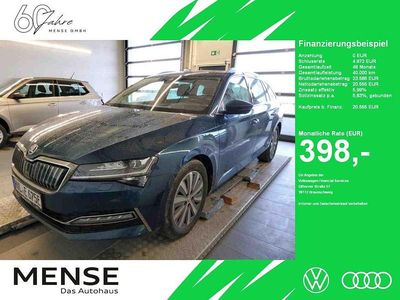 Gebraucht Skoda Superb Style 218 PS (160 kW) 2021 Lavablau Kombi