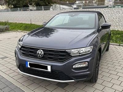Gebraucht VW T-Roc Cabriolet Style 110 PS (80 kW) 2022 Grau Cabrio
