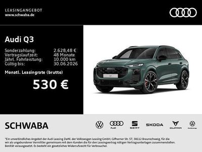 Neu Audi Q3 Sport 150 PS (110 kW) 2026 Grün SUV