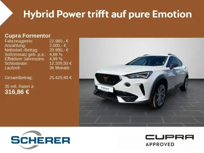 Brugt Cupra Formentor 204 HK (150 kW) 2022 Hvid SUV