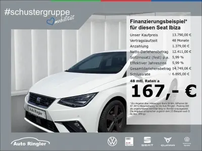 Gebraucht Seat Ibiza FR 95 PS (69 kW) 2020 Weiß Kleinwagen
