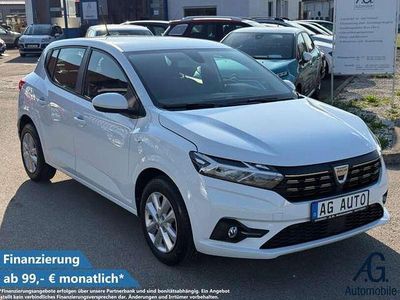 Second-hand Dacia Sandero Comfort 67 CP (49 kW) 2021 Alb Hatchback