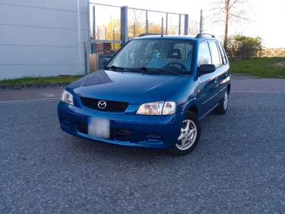 Gebraucht Mazda Demio 75 PS (55 kW) 2002 Blau Kleinwagen