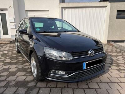Gebraucht VW Polo Highline 90 PS (66 kW) 2015 Schwarz Kleinwagen
