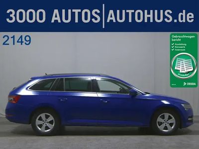 Gebraucht Skoda Superb Style 190 PS (139 kW) 2020 Blau Kombi