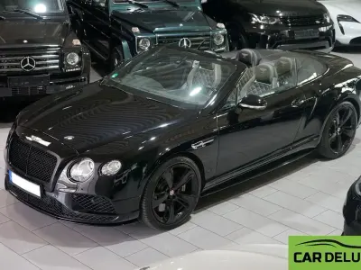 Gebraucht Bentley Continental GT Convertible Mulliner 528 PS (388 kW) 2017 Schwarz Cabrio