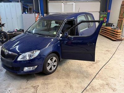 Gebraucht Skoda Roomster GreenLine 75 PS (55 kW) 2013 Blau Van / Kleinbus