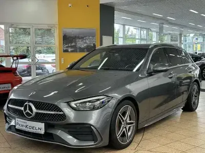 Brugt Mercedes C200 AMG line 163 HK (119 kW) 2022 Grå Sedan