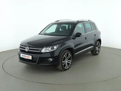Gebraucht VW Tiguan LOUNGE 140 PS (102 kW) 2015 Schwarz SUV