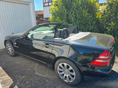 Gebraucht Mercedes SLK200 192 PS (141 kW) 2000 Schwarz Cabrio