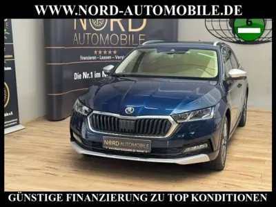 Gebraucht Skoda Octavia Scout 150 PS (110 kW) 2023 Blau Kombi