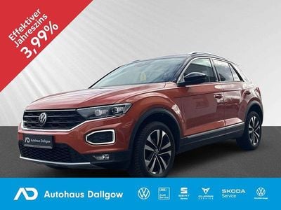 Second-hand VW T-Roc United 150 CP (110 kW) 2020 Portocaliu SUV