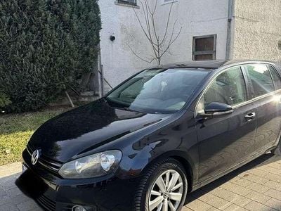 Gebraucht VW Golf VI Style 105 PS (77 kW) 2011 Schwarz Kleinwagen