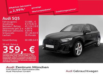 Usata Audi SQ5 Ambiente 341 CV (250 kW) 2022 Nero SUV