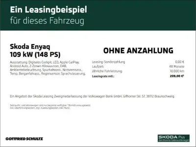 Usata Skoda Enyaq iV Loft 108 kW (148 CV) 2023 Blu SUV