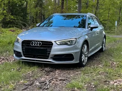 Gebraucht Audi A3 Sportback S-Line 110 PS (80 kW) 2015 Silber Kleinwagen