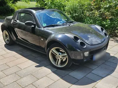Gebraucht Smart Roadster 61 PS (44 kW) 2003 Schwarz Cabrio