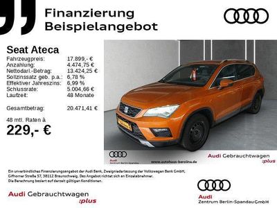 Gebraucht Seat Ateca Beats 150 PS (110 kW) 2019 Orange SUV