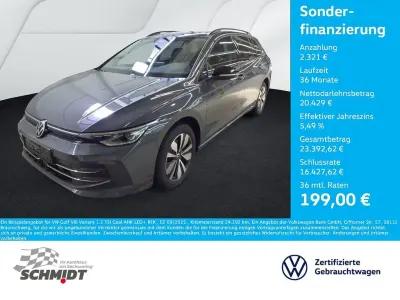 Gebraucht VW Golf VIII Goal 150 PS (110 kW) 2025 Grau Kombi