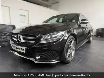 Gebraucht Mercedes C250 Business 211 PS (155 kW) 2018 Schwarz Limousine