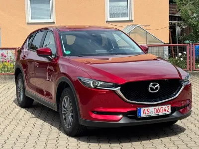 Gebraucht Mazda CX-5 Exclusive-Line 150 PS (110 kW) 2018 Rot SUV