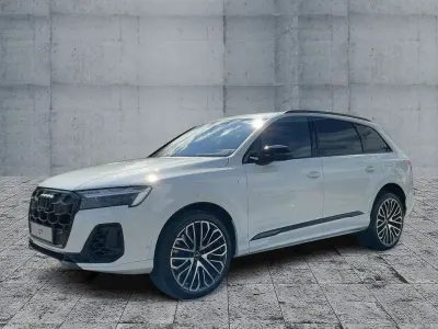 Neu Audi Q7 S-Line 340 PS (250 kW) 2025 Weiß SUV