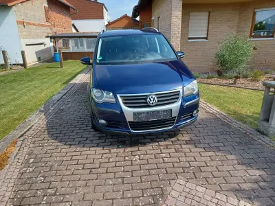 Gebraucht VW Touran Cross 105 PS (77 kW) 2009 Blau Van / Kleinbus