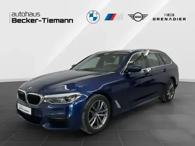 Gebraucht BMW 540 Sport Line 320 PS (235 kW) 2018 Blau Kombi