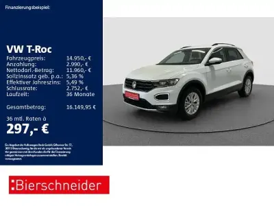 Gebraucht VW T-Roc Style 116 PS (85 kW) 2019 Weiss SUV