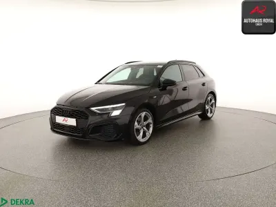Brugt Audi A3 S-Line 150 HK (110 kW) 2021 Sort Sedan