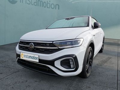 Gebraucht VW T-Roc Cabriolet R-line 150 PS (110 kW) 2024 Weiß Cabrio