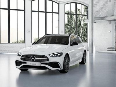Gebraucht Mercedes C300e AMG 197 PS (144 kW) 2026 Unilack polarweiß Kombi