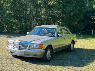Gebraucht Mercedes 500 1987 Silber Limousine