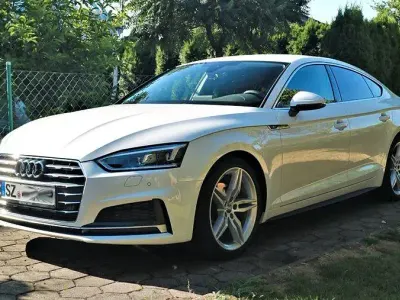 Gebraucht Audi A5 S-Line 190 PS (139 kW) 2018 Weiß Coupé