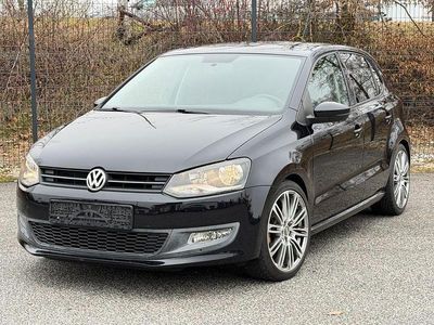 Gebraucht VW Polo Comfortline 86 PS (63 kW) 2009 Schwarz Kleinwagen